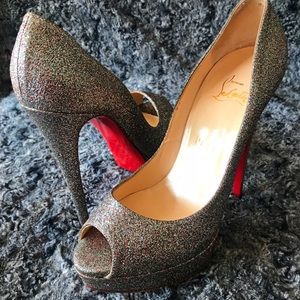 Glitter Christian Louboutin Heels